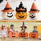 25 Pcs Halloween Pumpkins Face Stencils, Decorative Painting Stencils